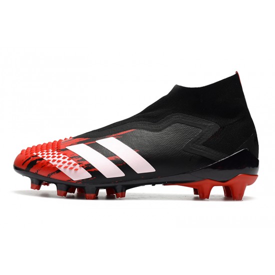 Adidas Predator Mutator 20 AG High Black Red White Soccer Cleats