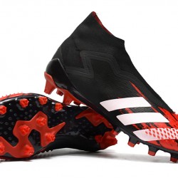 Adidas Predator Mutator 20 AG High Black Red White Soccer Cleats