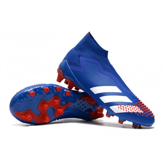 Adidas Predator Mutator 20 AG High Blue White Orange Soccer Cleats