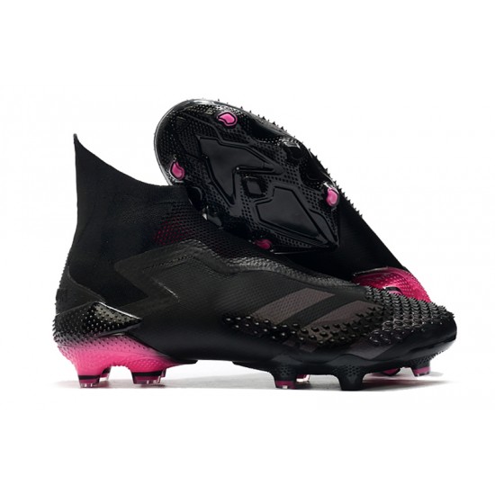 Adidas Predator Mutator 20 FG Black Purple Soccer Cleats