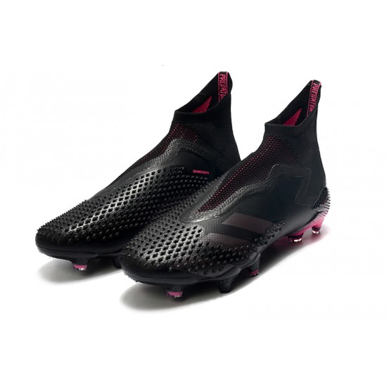 Adidas Predator Mutator 20 FG Black Purple Soccer Cleats