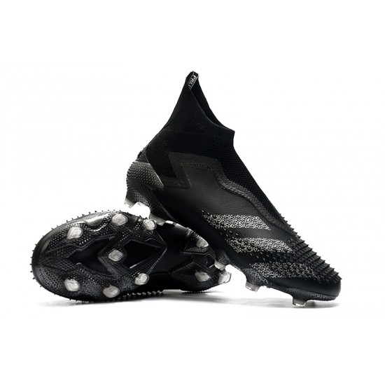 Adidas Predator Mutator 20 FG High Black Grey Soccer Cleats