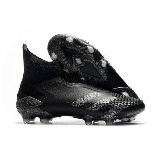 Adidas Predator Mutator 20 FG High Black Grey Soccer Cleats