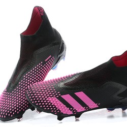 Adidas Predator Mutator 20 FG High Black Purple Soccer Cleats