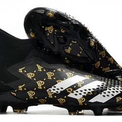 Adidas Predator Mutator 20 FG High Black White Gold Soccer Cleats