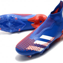 Adidas Predator Mutator 20 FG High Blue White Red Soccer Cleats