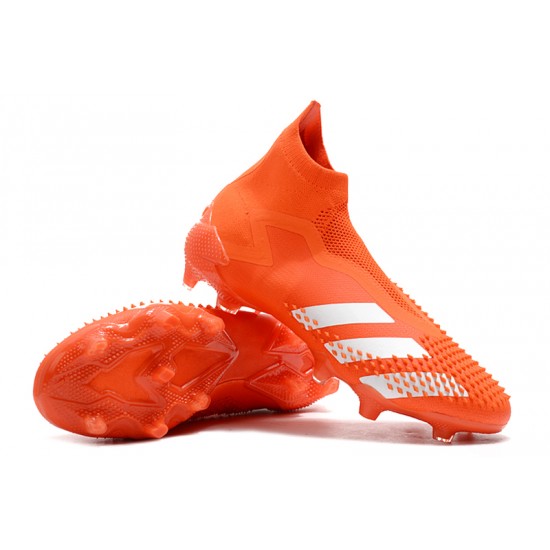 Adidas Predator Mutator 20 FG High Orange Silver Soccer Cleats