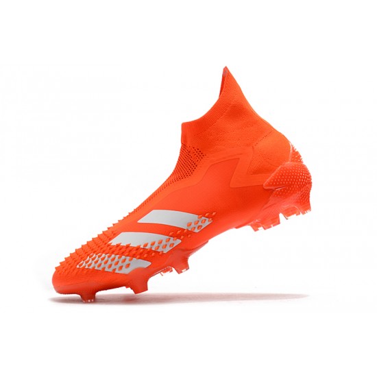 Adidas Predator Mutator 20 FG High Orange Silver Soccer Cleats