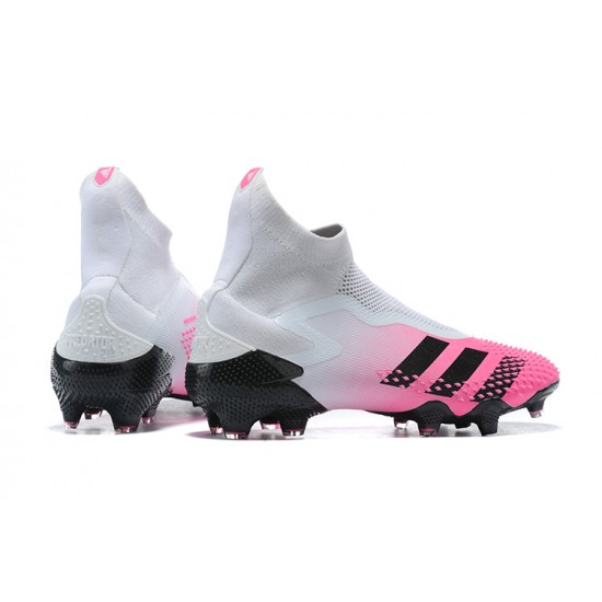 Adidas Predator Mutator 20 FG High Peach White Black Soccer Cleats