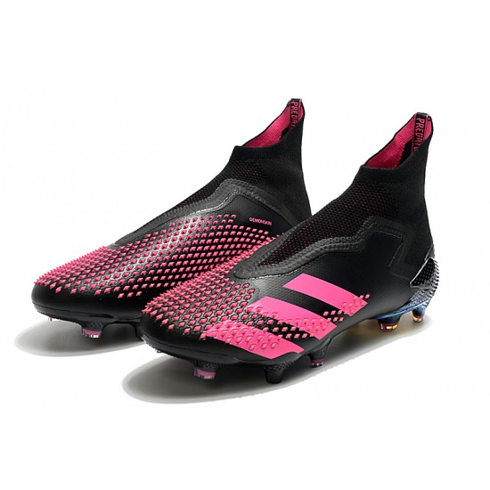 Adidas Predator Mutator 20 FG High Purple Black Soccer Cleats