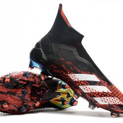 Adidas Predator Mutator 20 FG High White Black Red Soccer Cleats