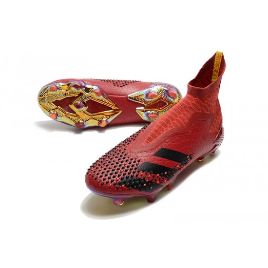 Adidas Predator Mutator 20 FG High Win Red Black Soccer Cleats