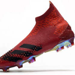 Adidas Predator Mutator 20 FG High Win-Red Black Soccer Cleats