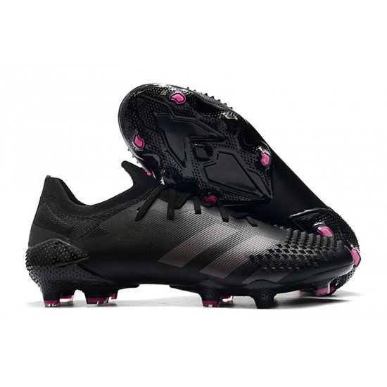 Adidas Predator Mutator 20.1 FG Black Purple Soccer Cleats