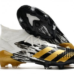 Adidas Predator Mutator 20.1 FG High Black Gold White Soccer Cleats