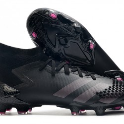 Adidas Predator Mutator 20.1 FG High Black Grey Soccer Cleats