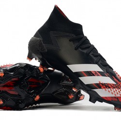 Adidas Predator Mutator 20.1 FG High Black White Red Soccer Cleats