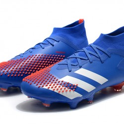 Adidas Predator Mutator 20.1 FG High Blue Red White Soccer Cleats