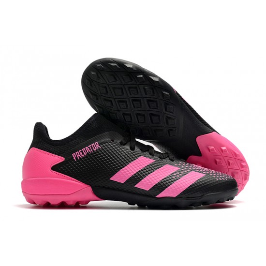 Adidas Predator Mutator 20.1 FG Low Black Pink Soccer Cleats