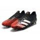 Adidas Predator Mutator 20.1 FG Low Black White Red Soccer Cleats