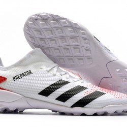 Adidas Predator Mutator 20.3 L TF Low White Orange Black Soccer Cleats