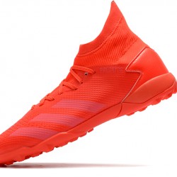 Adidas Predator Mutator 20.3 TF High All Red Soccer Cleats
