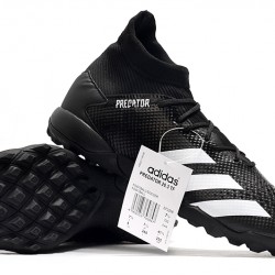 Adidas Predator Mutator 20.3 TF High Black White Soccer Cleats