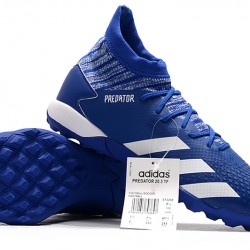 Adidas Predator Mutator 20.3 TF High Deep Blue White Soccer Cleats