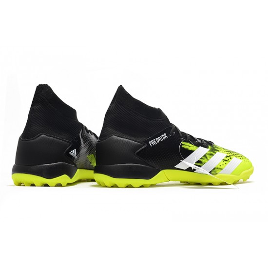 Adidas Predator Mutator 20.3 TF High Green White Black Soccer Cleats