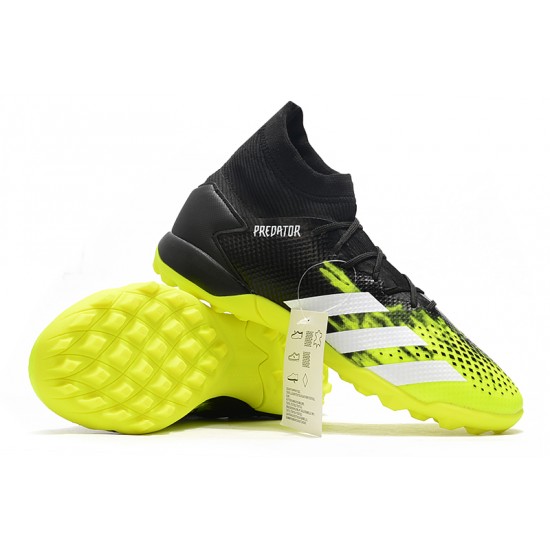 Adidas Predator Mutator 20.3 TF High Green White Black Soccer Cleats