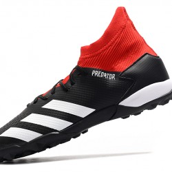 Adidas Predator Mutator 20.3 TF High White Black Red Soccer Cleats