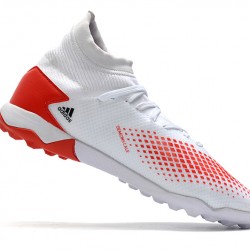Adidas Predator Mutator 20.3 TF High White Red Black Soccer Cleats