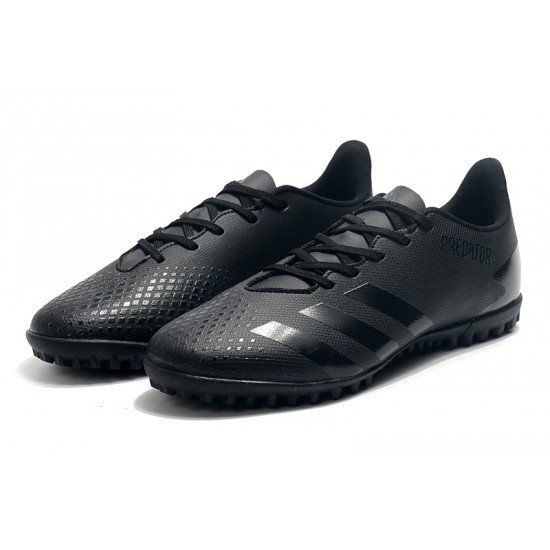 Adidas Predator Mutator 20.4 TF Low All Black Soccer Cleats