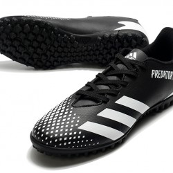 Adidas Predator Mutator 20.4 TF Low Black White Soccer Cleats