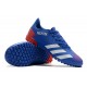 Adidas Predator Mutator 20.4 TF Low Blue White Red Soccer Cleats