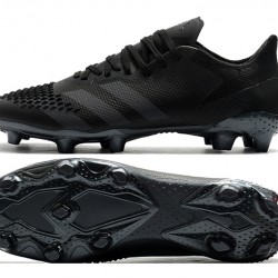 Adidas Predator 20.2 FG Low All Black Soccer Cleats