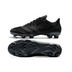 Adidas Predator 20.2 FG Low All Black Soccer Cleats