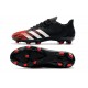 Adidas Predator 20.2 FG Low White Black Red Soccer Cleats