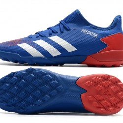 Adidas Predator 20.3 L FG Low Blue White Red Soccer Cleats