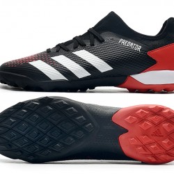 Adidas Predator 20.3 L TF Low Black White Red Soccer Cleats