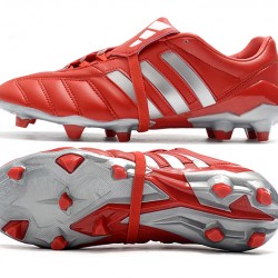 Adidas Predator Mania FG Red Silver Soccer Cleats