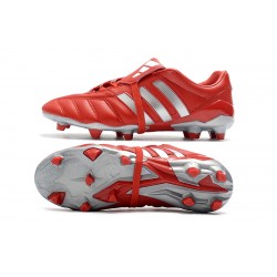 Adidas Predator Mania FG Red Silver Soccer Cleats