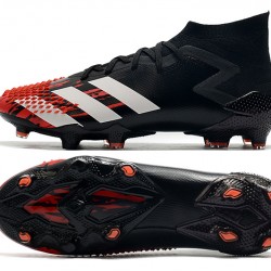 Adidas Predator Mutator 20.1 FG High Black White Red Soccer Cleats