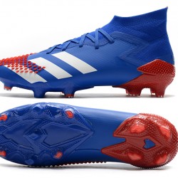 Adidas Predator Mutator 20.1 FG High Blue Red White Soccer Cleats