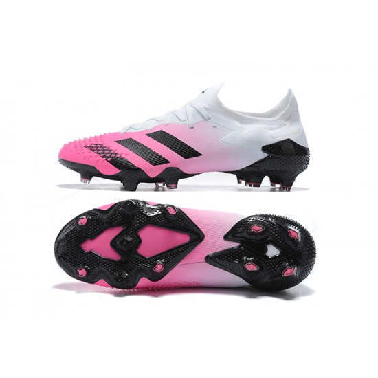 Adidas Predator Mutator 20.1 FG High Peach Black White Soccer Cleats