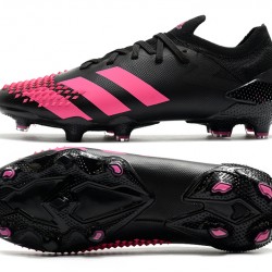 Adidas Predator Mutator 20.1 FG Low Black Purple Soccer Cleats