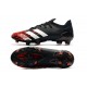 Adidas Predator Mutator 20.1 FG Low Black White Red Soccer Cleats