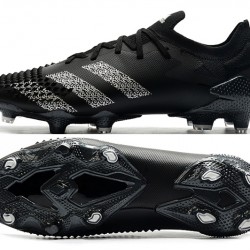 Adidas Predator Mutator 20.1 FG Low Black White Soccer Cleats