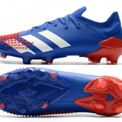 Adidas Predator Mutator 20.1 FG Low Red White Blue Soccer Cleats