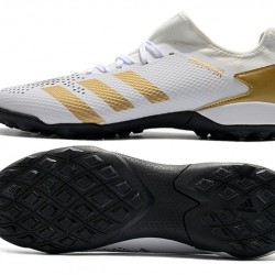 Adidas Predator Mutator 20.3 L TF Low Gold Grey White Soccer Cleats